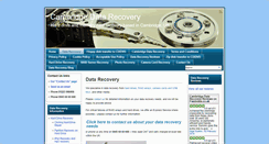 Desktop Screenshot of cambridgedatarecovery.co.uk